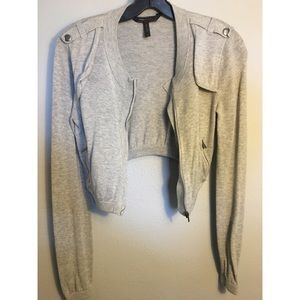 XS BCBG Cropped Jacket